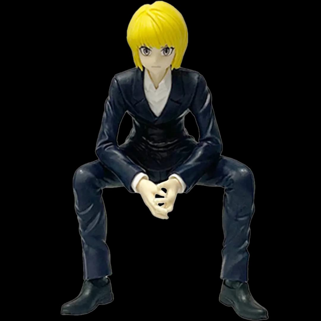 Figura Kurapika Sentado (Hunter x Hunter) | PVC | 14 cm