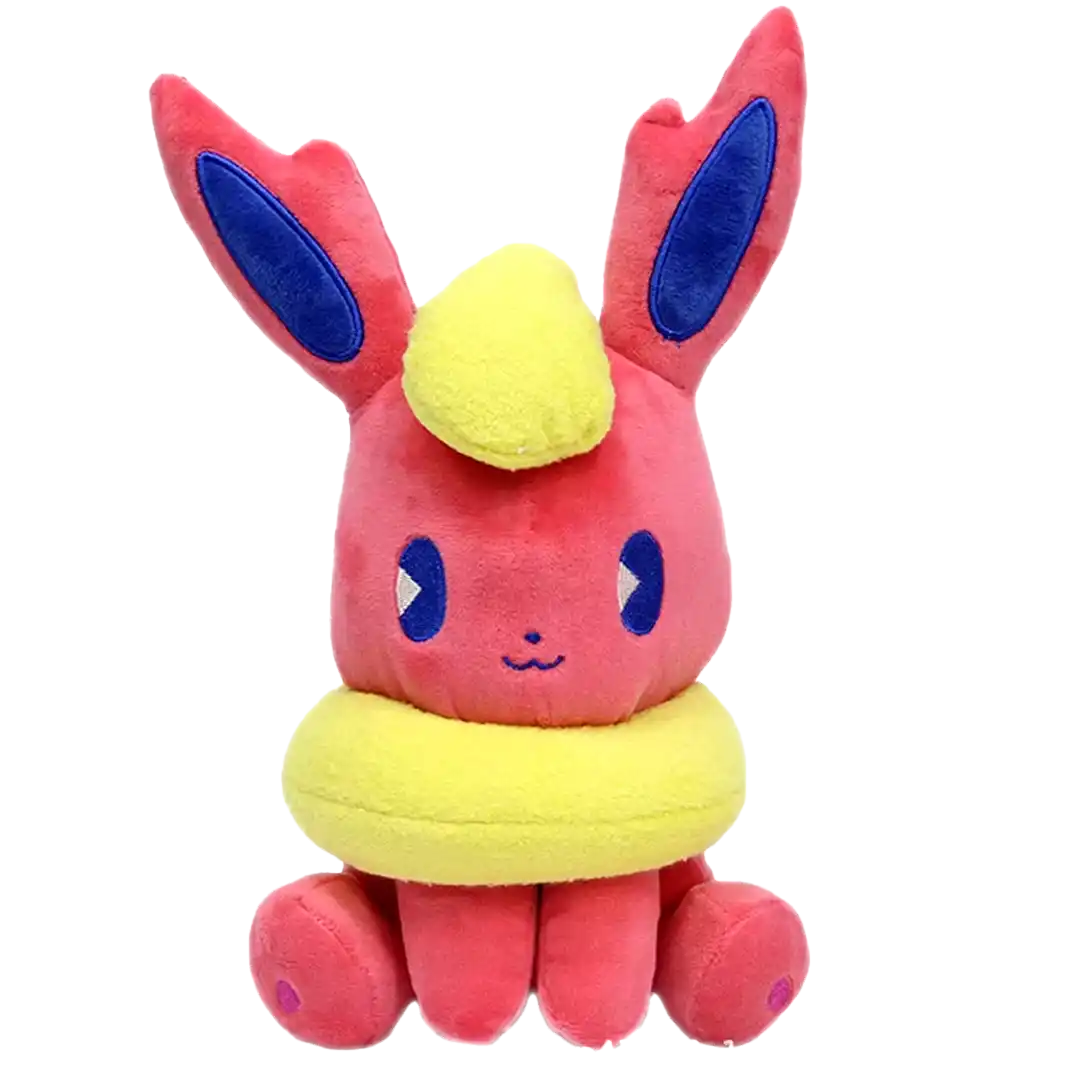 Peluche Flareon Chibi (Pokémon) | Felpa Suave | 17 cm