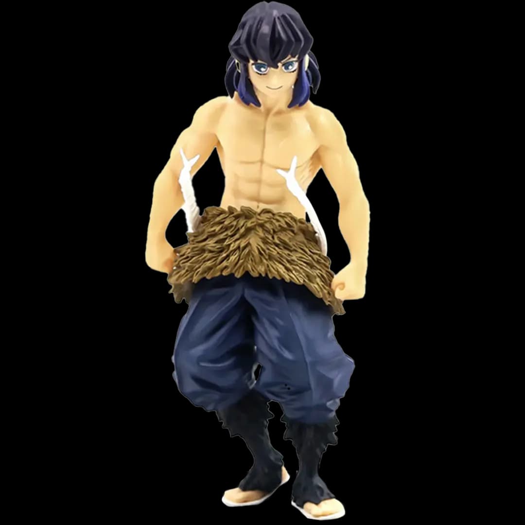 Figura Inosuke Sin Máscara (Kimetsu no Yaiba) | PVC | 16 cm
