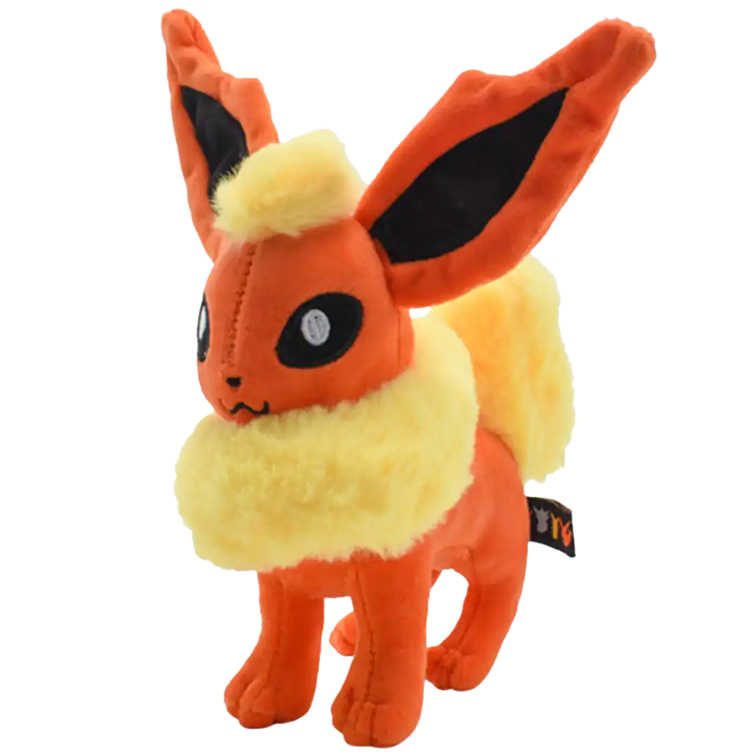 Peluche Flareon (Pokémon) | Felpa Suave | 17 cm