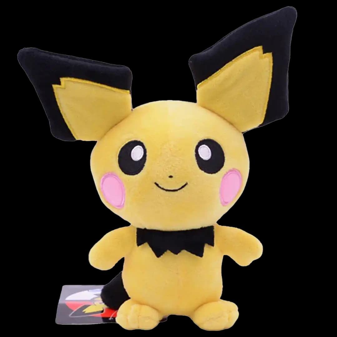 Peluche Pichu (Pokémon) | Felpa Suave | 20 cm
