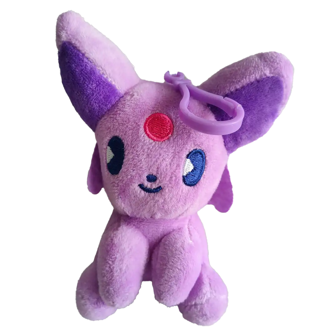 Peluche Llavero - Espeon Chibi (Pokémon) | Felpa Suave | 10 cm