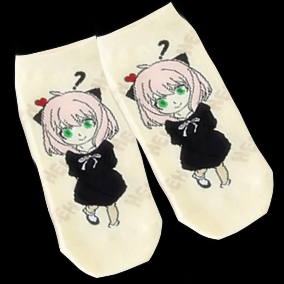 Calcetines - Anya "Timidez Encantadora" (Spy x Family) | Talla única | 1 par