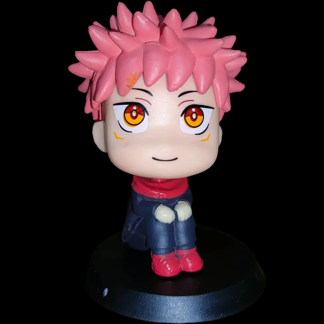 Figura Chibi Itadori (Jujutsu Kaisen) | PVC | 9 cm