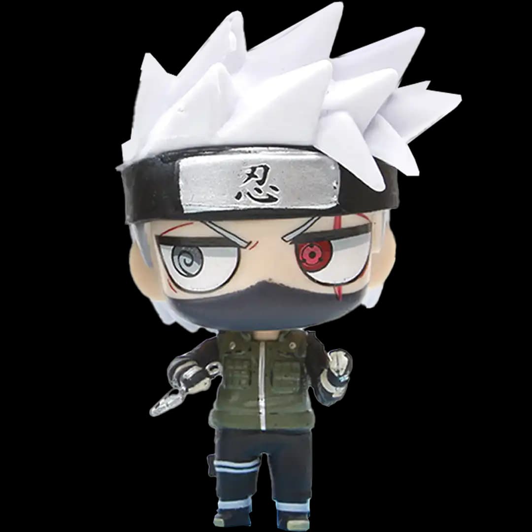 Figura Chibi - Kakashi (Naruto) | PVC | 7 cm
