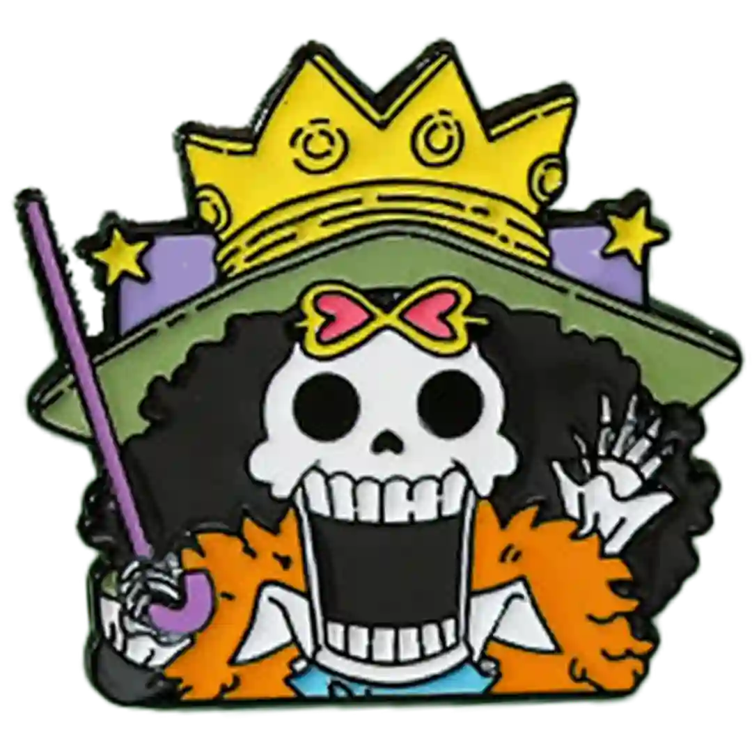 PIn - Brook (One Piece) | Metal Esmaltado | 3.3 cm