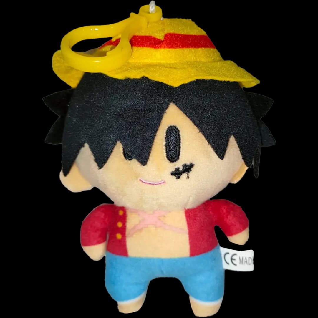 Peluche Llavero - Luffy (One Piece) | Felpa Suave | 11 cm