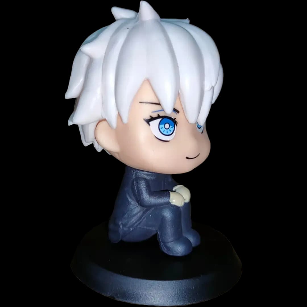 Figura Chibi Satoru Gojo "Mirada" (Jujutsu Kaisen) | PVC | 9 cm