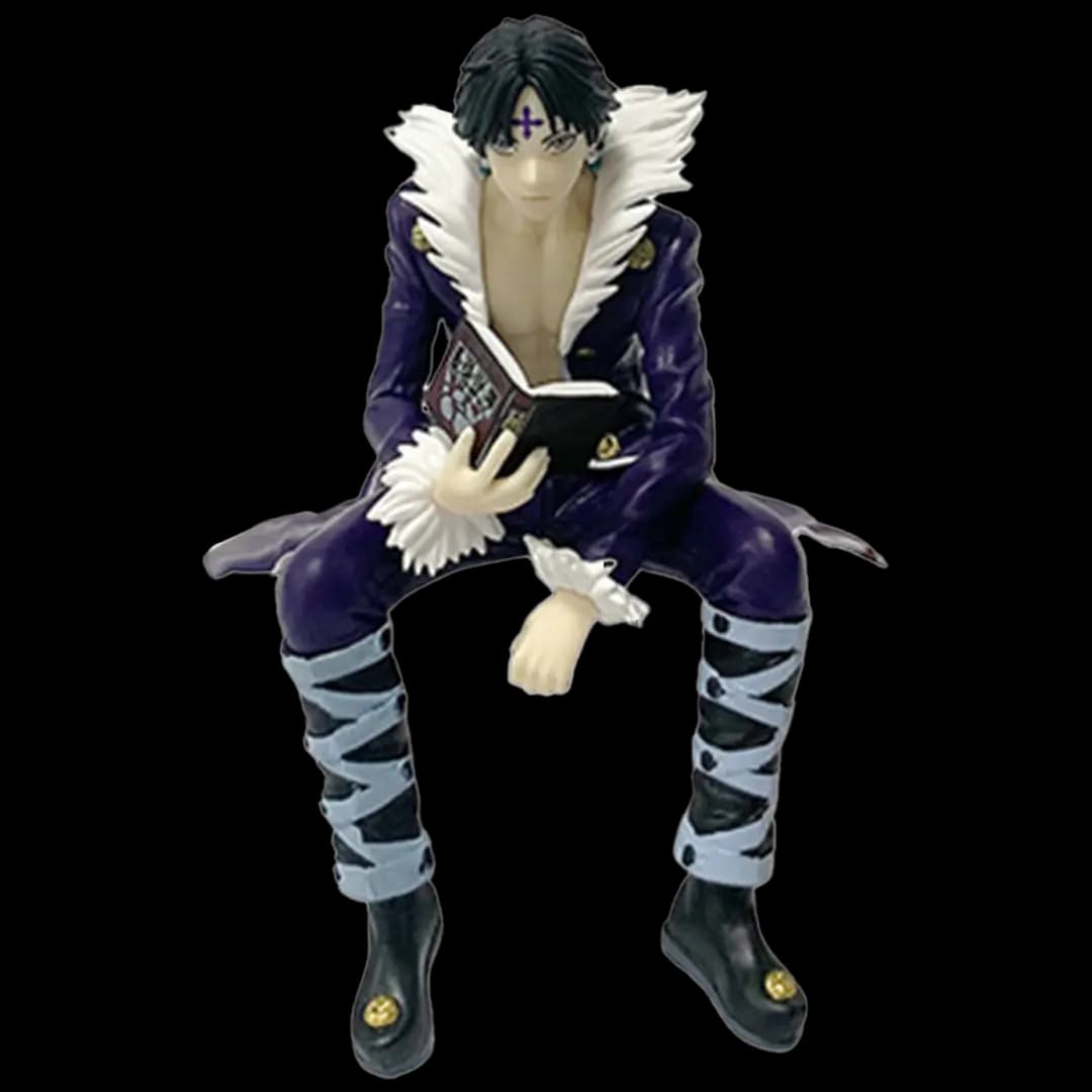 Figura Chrollo Lucilfer Sentado (Hunter x Hunter) | PVC | 14 cm