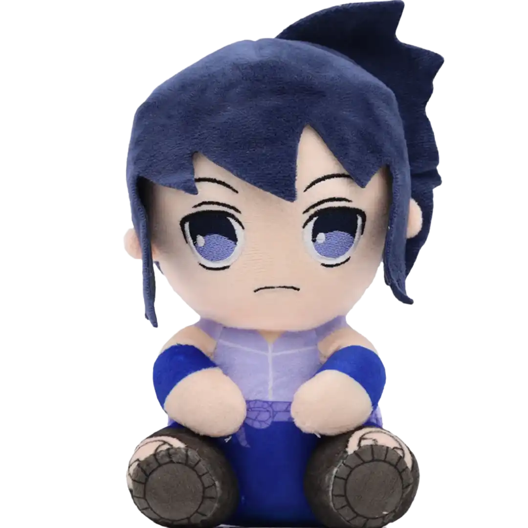 Peluche Sasuke (Naruto) | Felpa Suave | 20 cm
