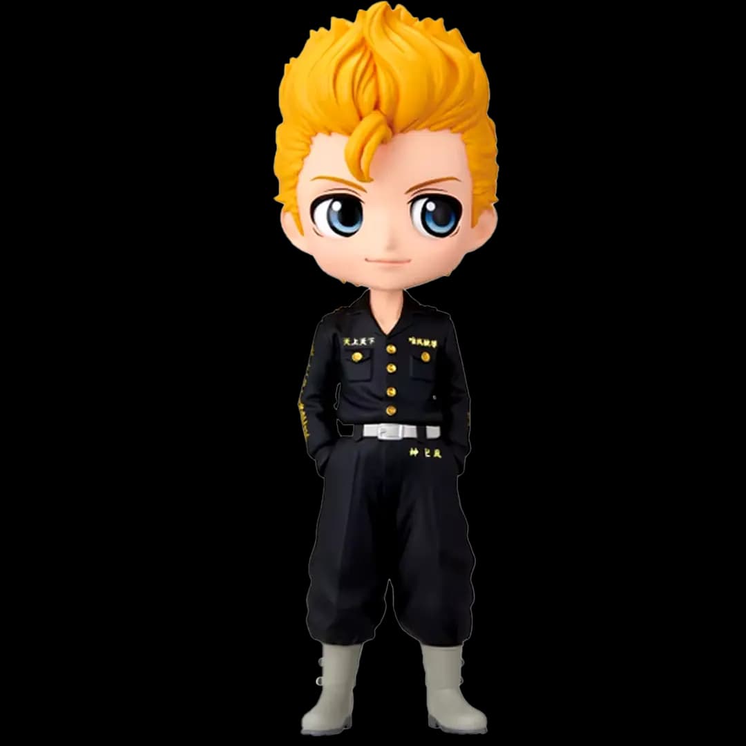 Figura Q Posket - Takemichi Hanagaki Versión A (Tokyo Revengers) | PVC | 14 cm