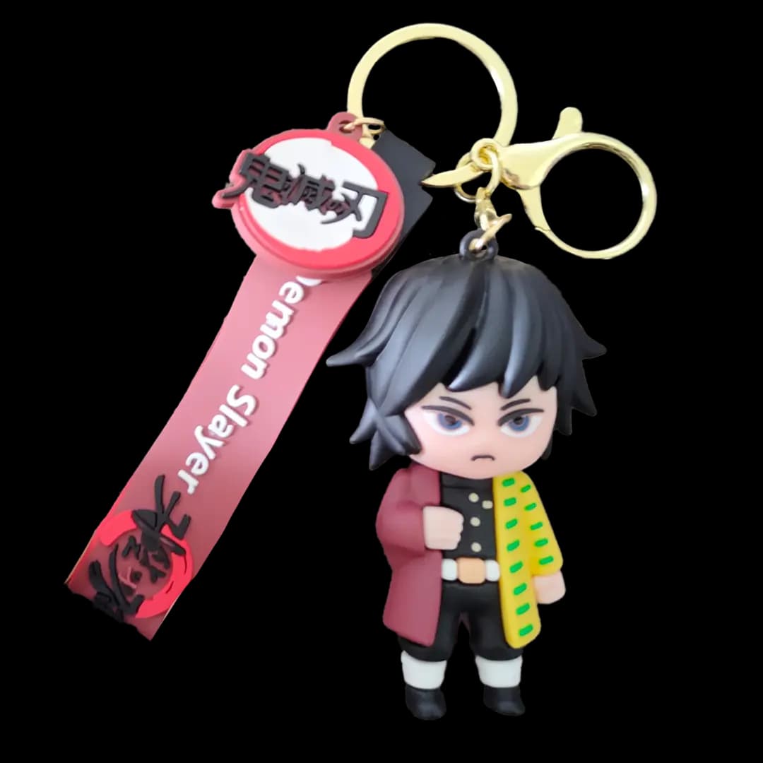 Llavero ChibiCharms - Giyu (Kimetsu no Yaiba) | PVC | 9 cm