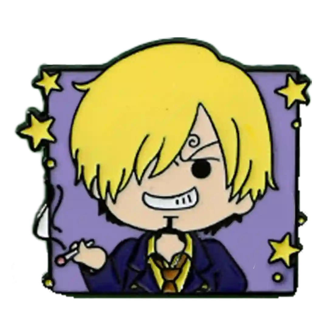 Pin - Sanji (One Piece) | Metal Esmaltado | 2.9 cm