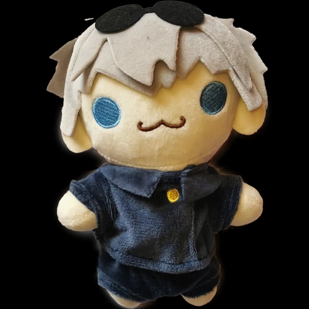 Peluche Satoru Gojo (Jujutsu Kaisen) | Felpa Suave | 20 cm