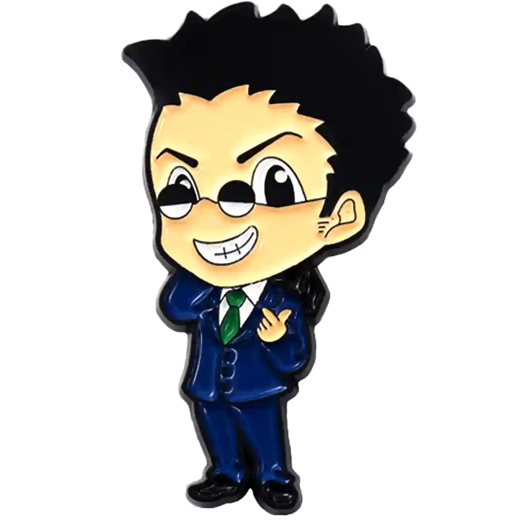 Pin - Leorio (Hunter x Hunter) | Metal Esmaltado | 3.6 cm