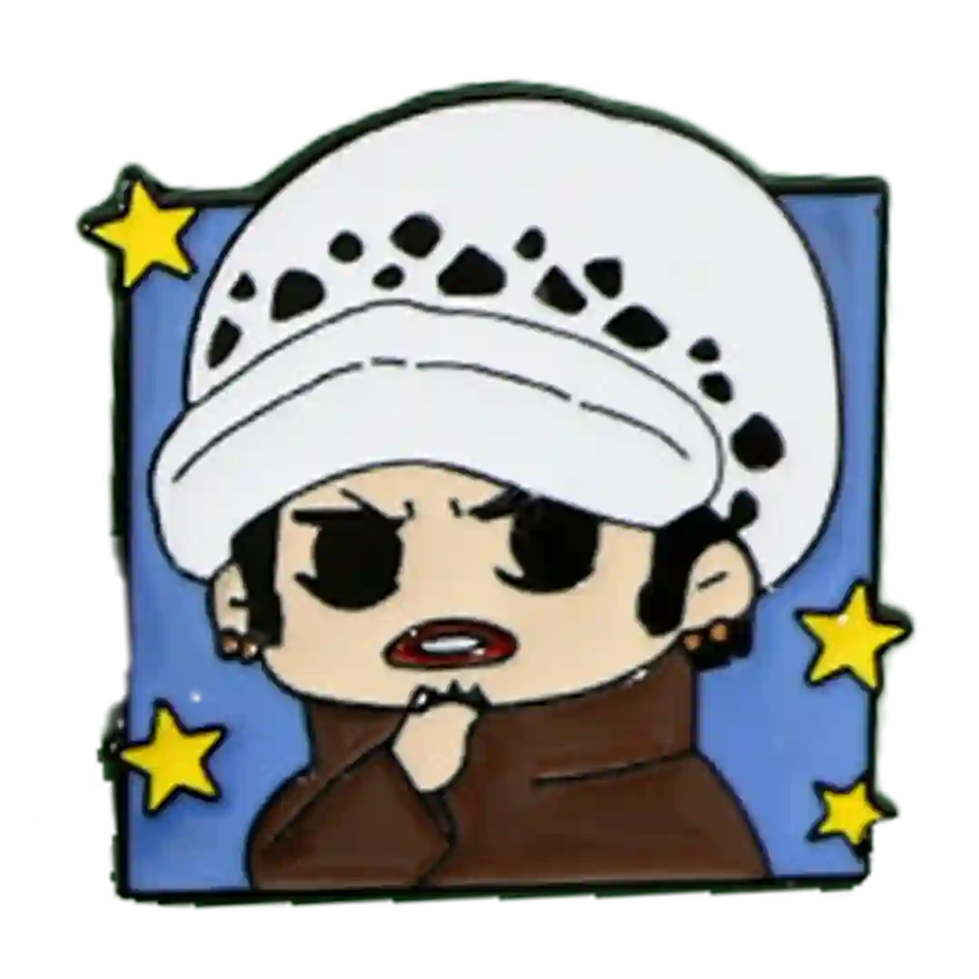 Pin - Trafalgar Law (One Piece) | Metal Esmaltado | 3 cm