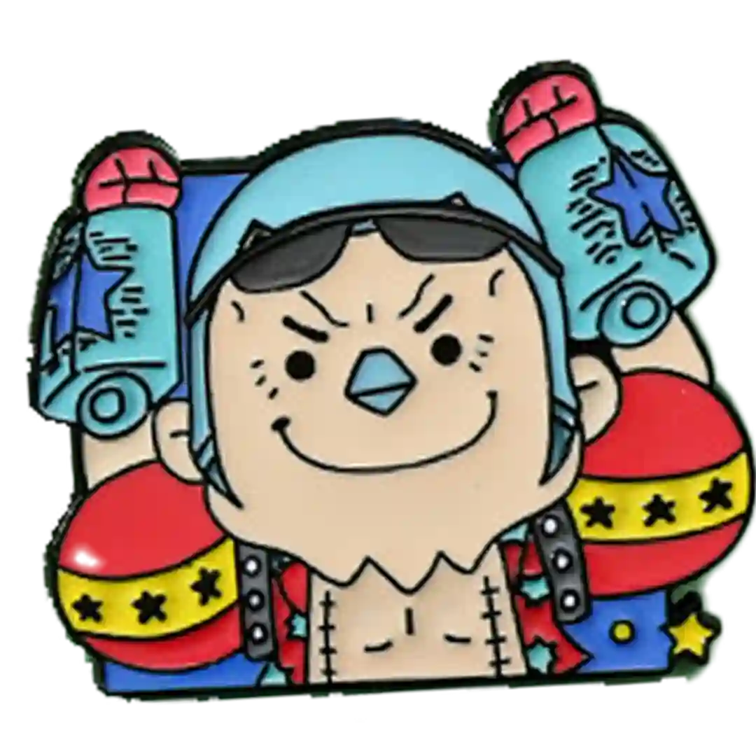 Pin - Franky (One Piece) | Metal Esmaltado | 3.4 cm