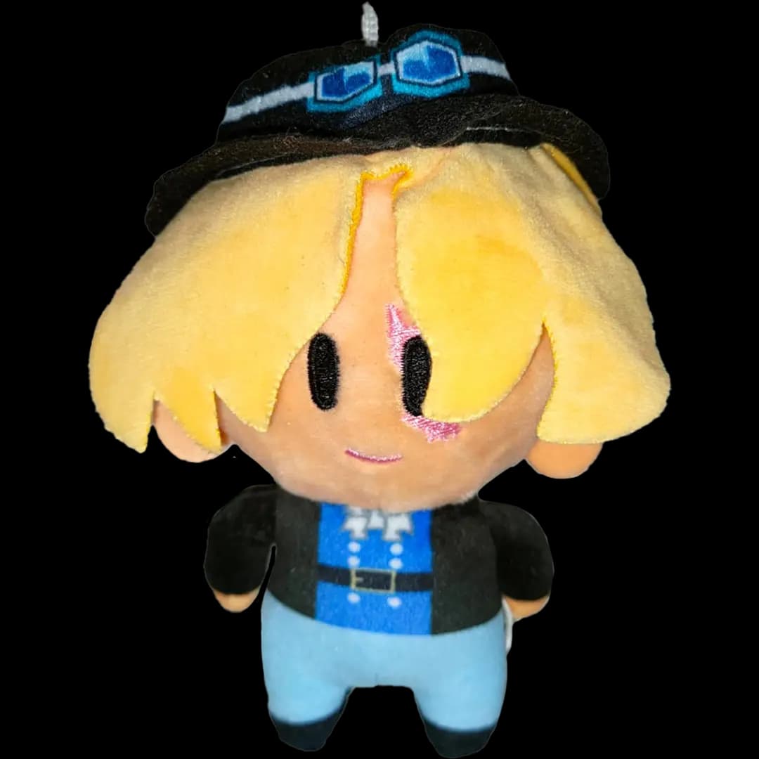 Peluche Llavero - Sabo (One Piece) | Felpa Suave | 11 cm
