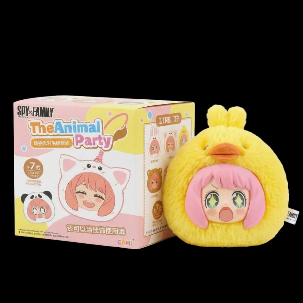 Blind Box Peluche Spy x Family Animal Party 2026 11cm